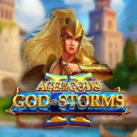 Age Of The Gods: God Of Storms 2 game by Playtech – logo hosted on Winzoria Casino
