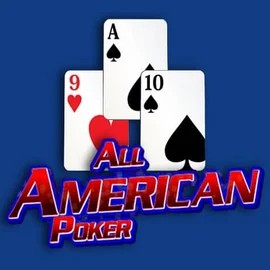 All American Poker online game logo by RTG (Reel Time Gaming) on winzoriacasinoo.nl