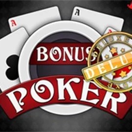 Bonus Poker Deluxe - 3 Hands slot visual from RTG (Reel Time Gaming) available on winzoriacasinoo.nl